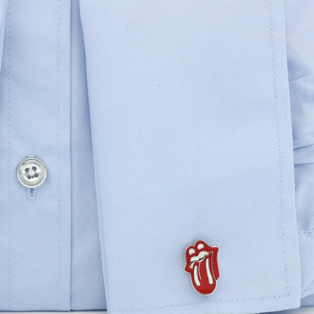 Rolling Stones Red Lip Cufflinks