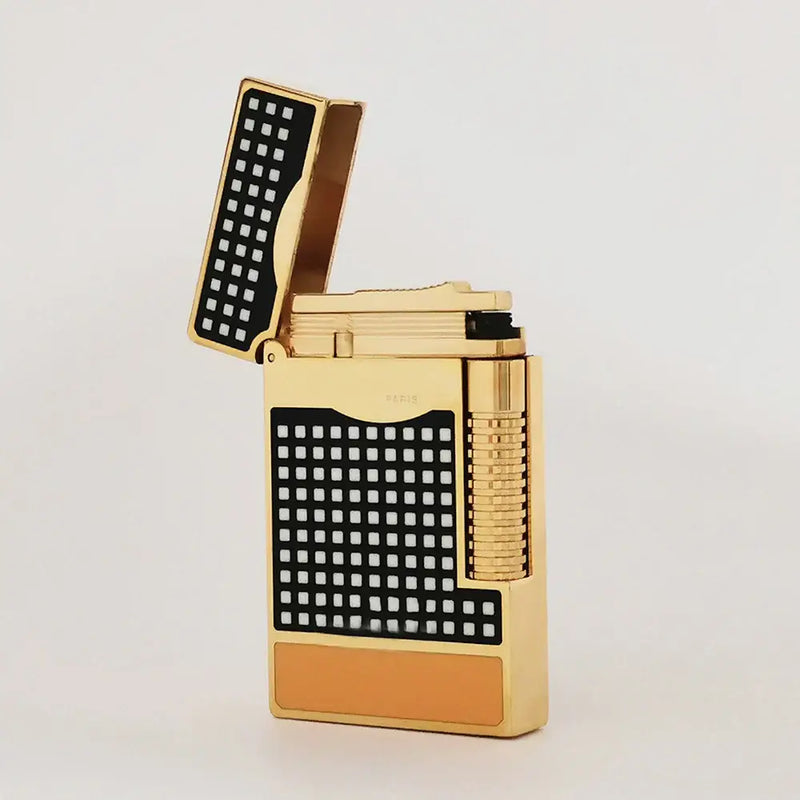 2024 D Brand Joint Brass Gas Lighter Lacquer Tobacco Cigarette Tools Cigar Gadgets Smoking Men Gifts Collections