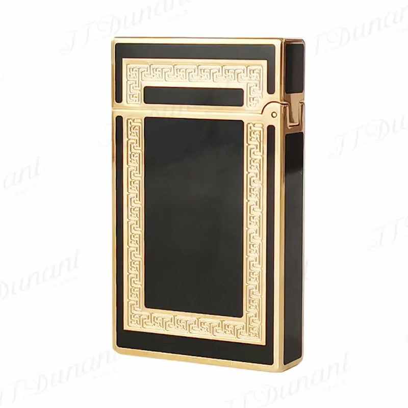 2024 New D Lighter Classic Lacquer Gas Lighters Rectangle Engraved Pattern Cigar Gadgets Dropshipping Customize Smoke