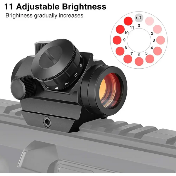 2MOA Red Dot Sight Reflex Sight - Gun Optics