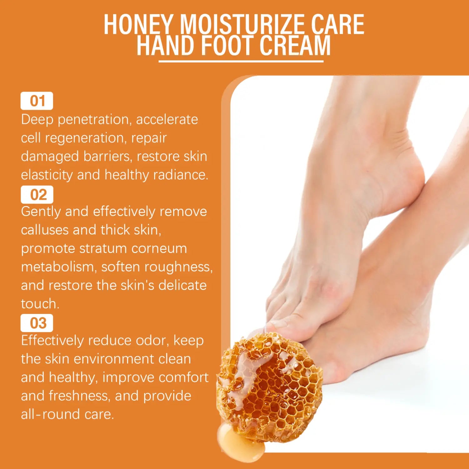 Honey Foot Moisturizing Anti-cracking Neck Cream