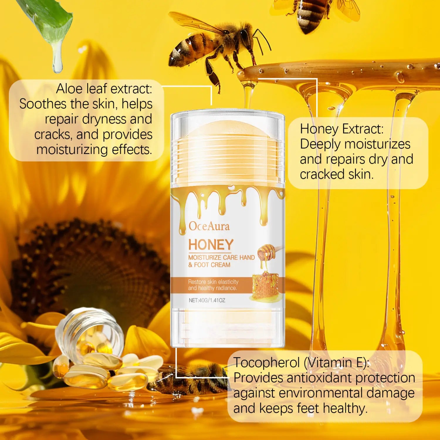 Honey Foot Moisturizing Anti-cracking Neck Cream