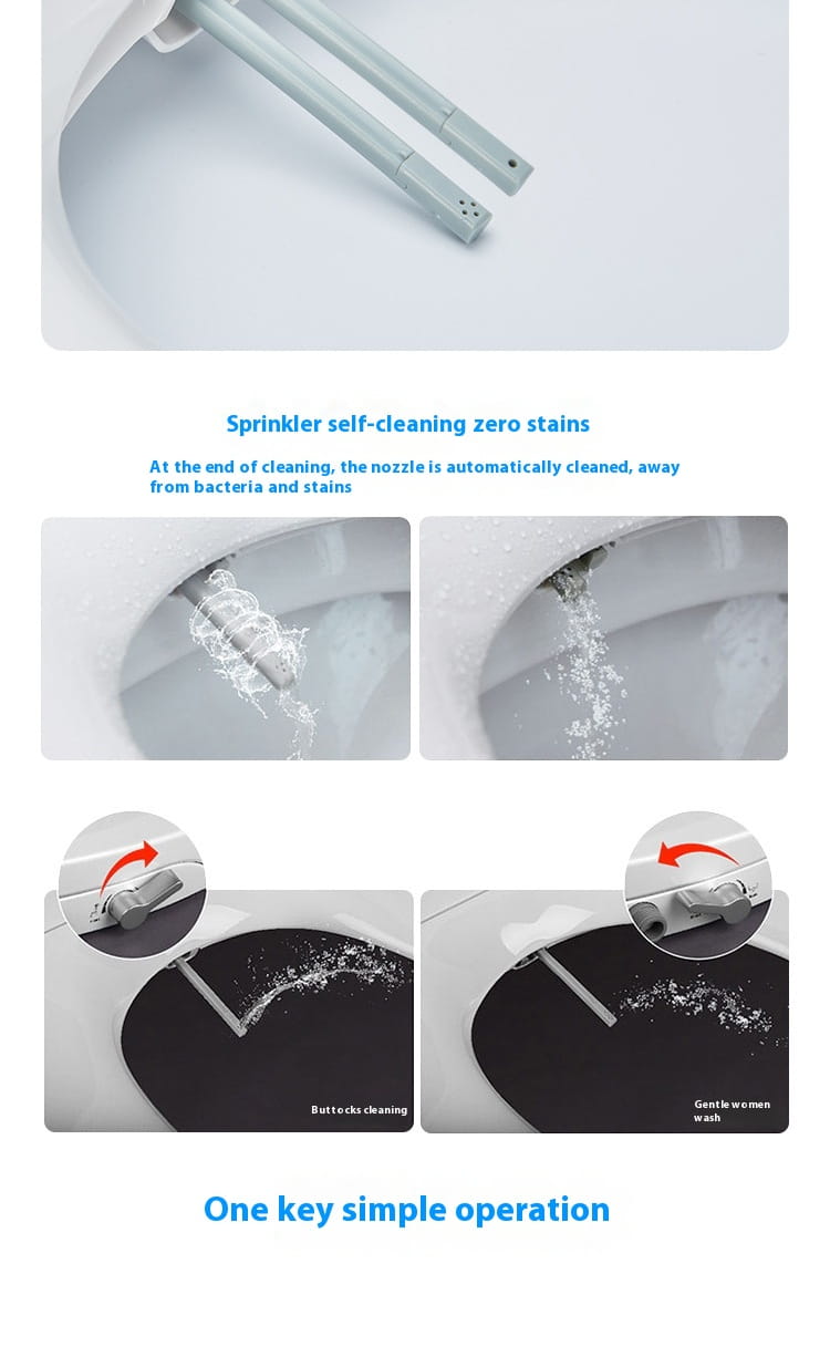 Smart Toilet Lid Washing Cover