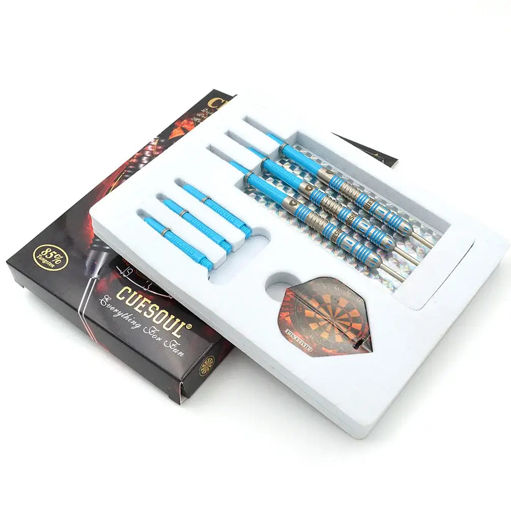 CUESOUL CHALLENGE 24g Slim Steel Tip Tungsten Dart Set 85%