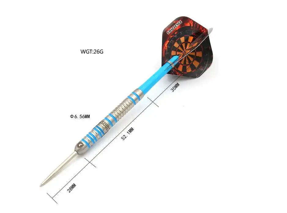 CUESOUL CHALLENGE 24g Slim Steel Tip Tungsten Dart Set 85%