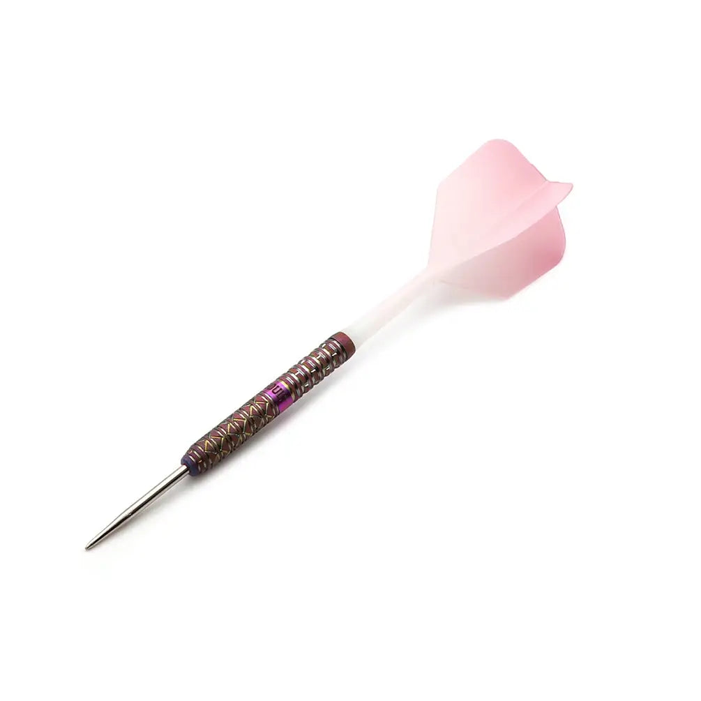 CUESOUL Pink Lady Cocktail with Oil Paint Finished-21g Steel Tip 90% Tungsten Dart Set