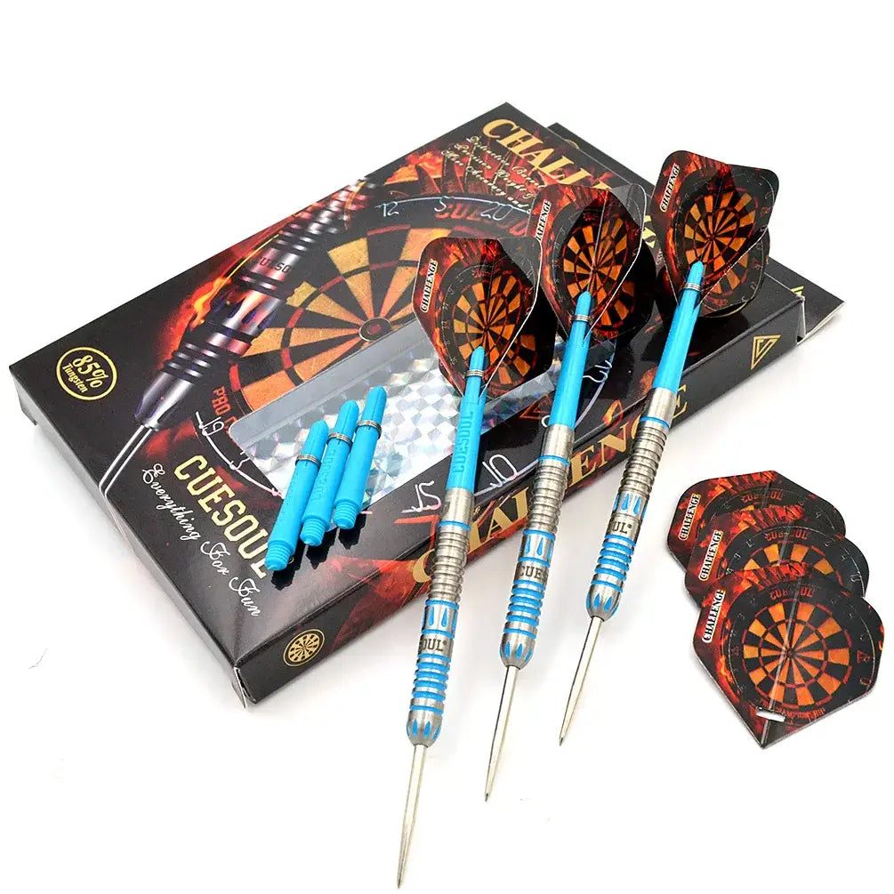 CUESOUL CHALLENGE 24g Slim Steel Tip Tungsten Dart Set 85%