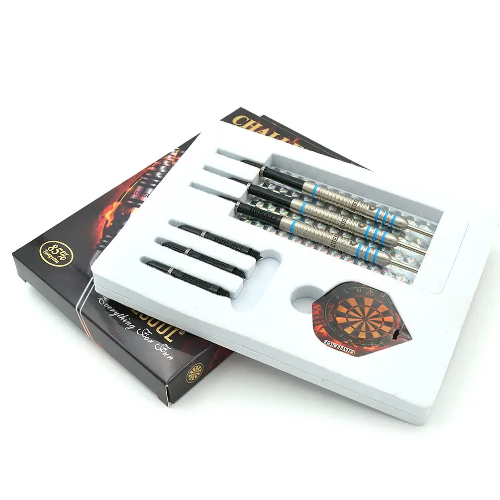 CUESOUL CHALLENGE 24g Slim Steel Tip Tungsten Dart Set 85%