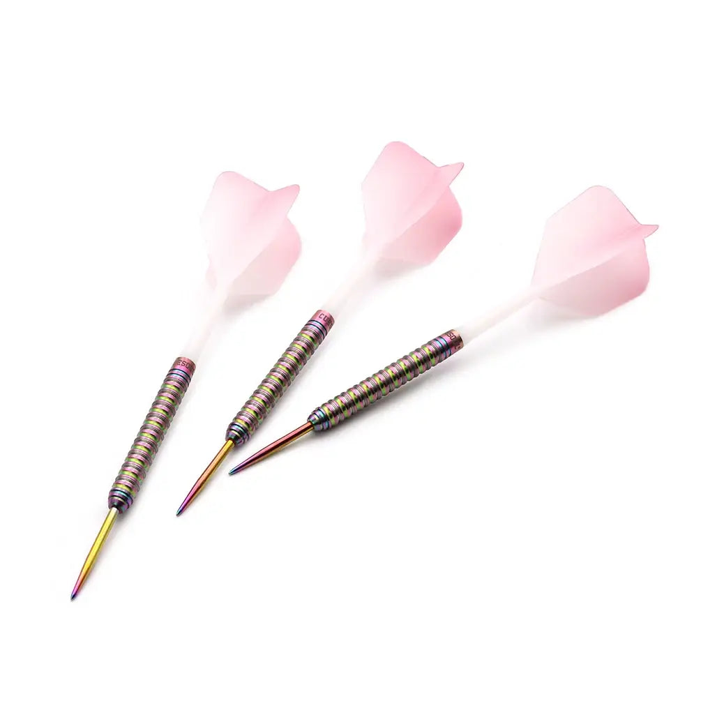 CUESOUL PINK GEM Stone 22g Steel Tip 90% Tungsten Darts