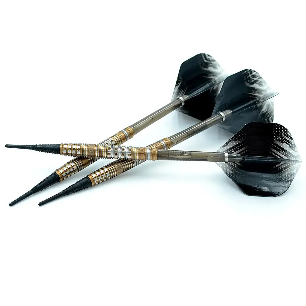 CUESOUL AURORA Soft Tip Tungsten Darts 18g with Titanium Nitride Coating