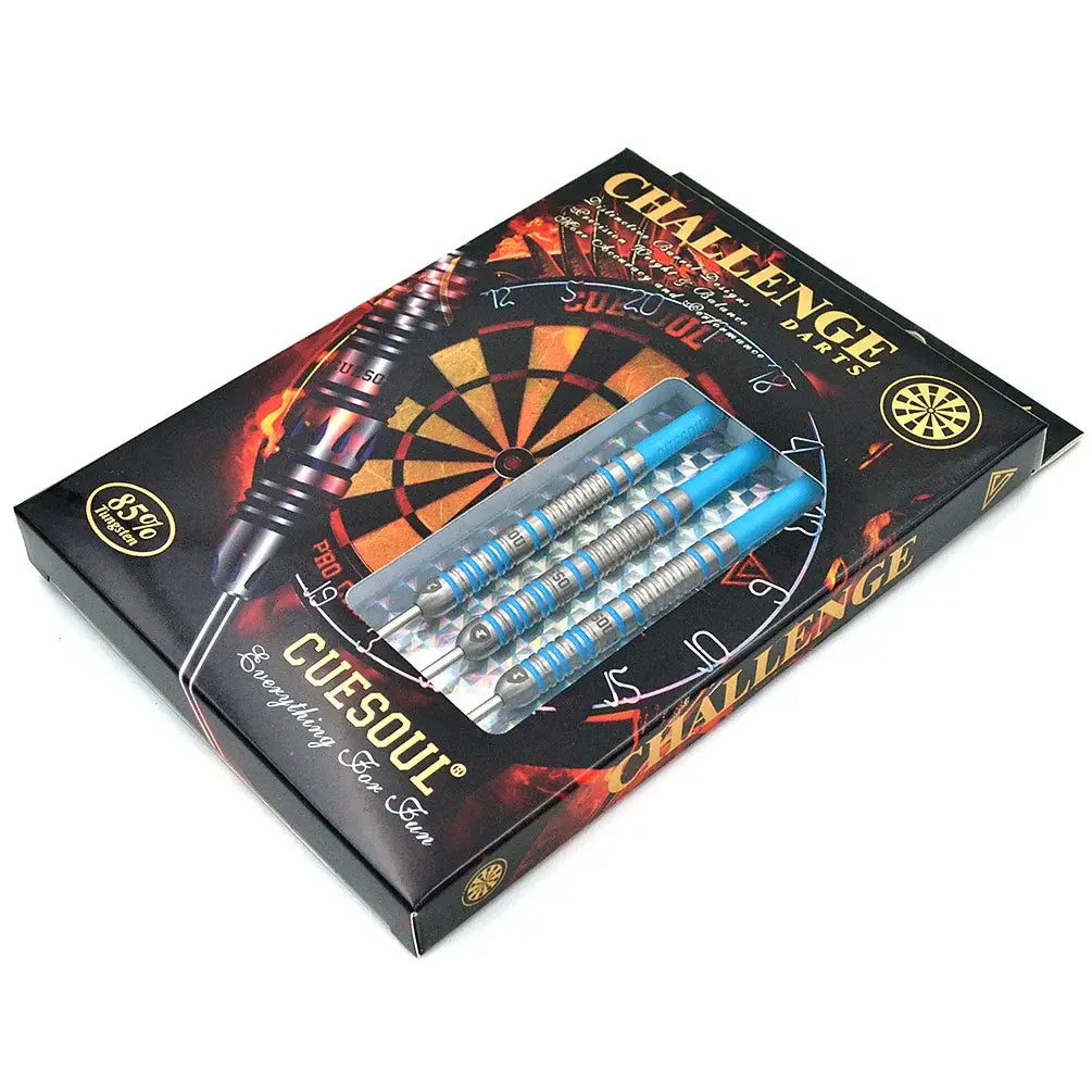 CUESOUL CHALLENGE 24g Slim Steel Tip Tungsten Dart Set 85%