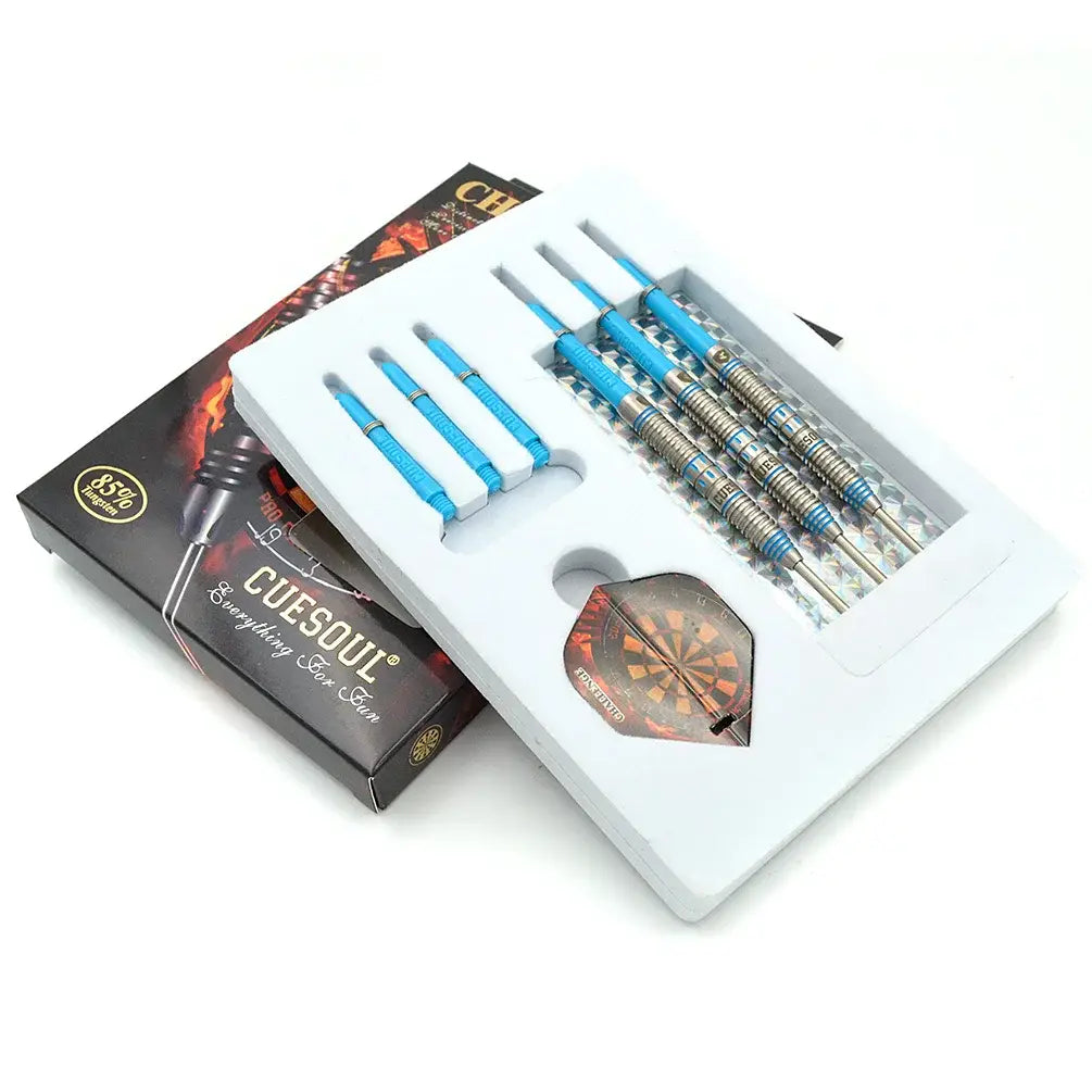 CUESOUL CHALLENGE 24g Slim Steel Tip Tungsten Dart Set 85%