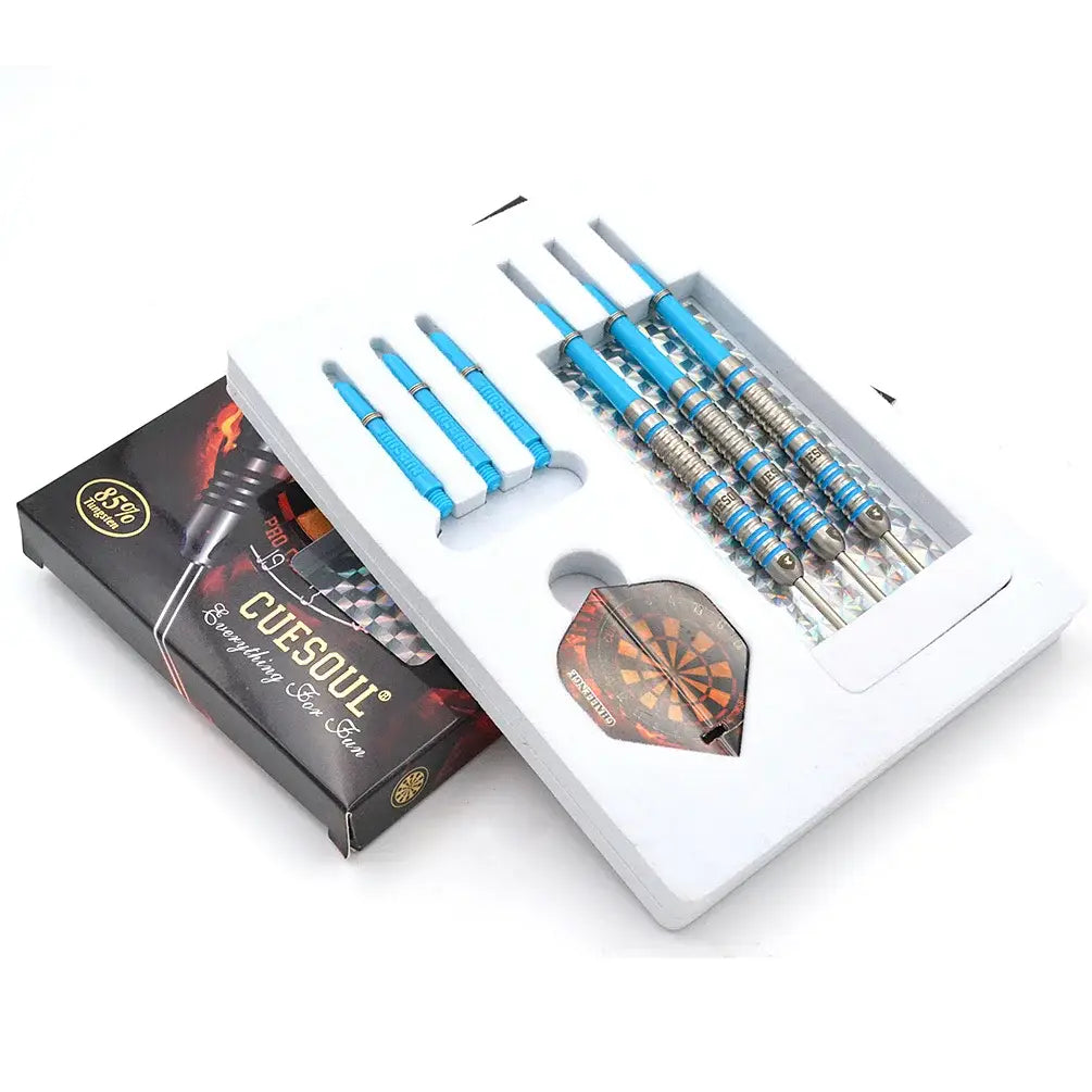 CUESOUL CHALLENGE 24g Slim Steel Tip Tungsten Dart Set 85%