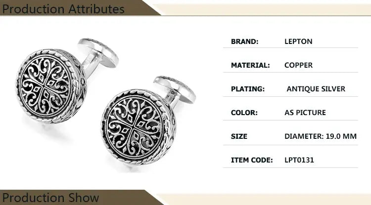 LEPTON Vintage Cufflinks