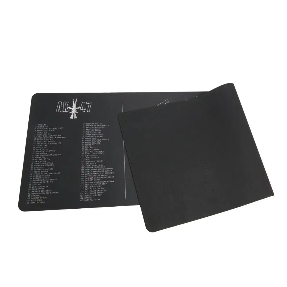 AR15 AK47 Glock Gun Cleaning Rubber Mat With Parts Diagram and Instructions Armorers Bench Mat Mouse Pad for Smith Colt