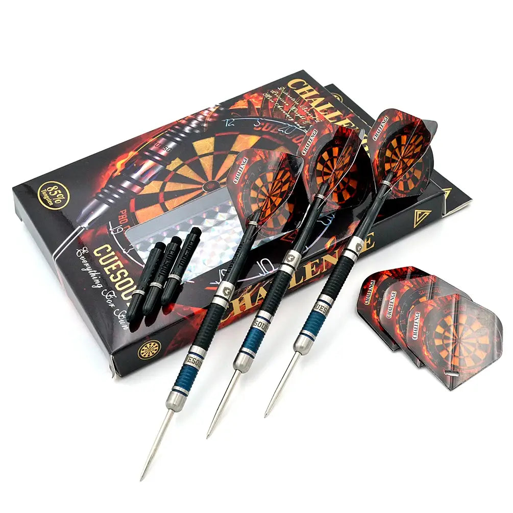 CUESOUL CHALLENGE 24g Slim Steel Tip Tungsten Dart Set 85%