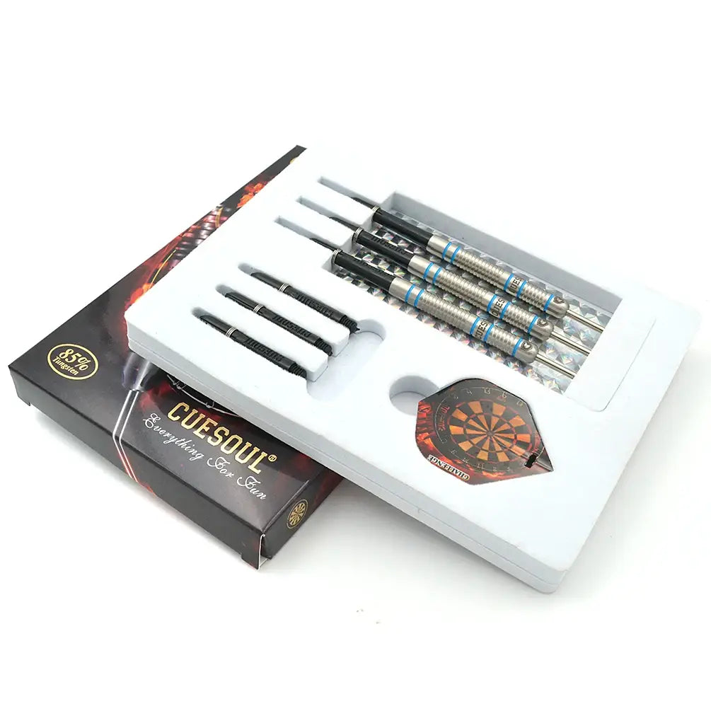 CUESOUL CHALLENGE 24g Slim Steel Tip Tungsten Dart Set 85%