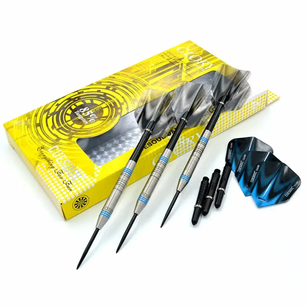 CUESOUL GLORY 85% Tungsten 22g Steel Tip Dart Set Professional darts