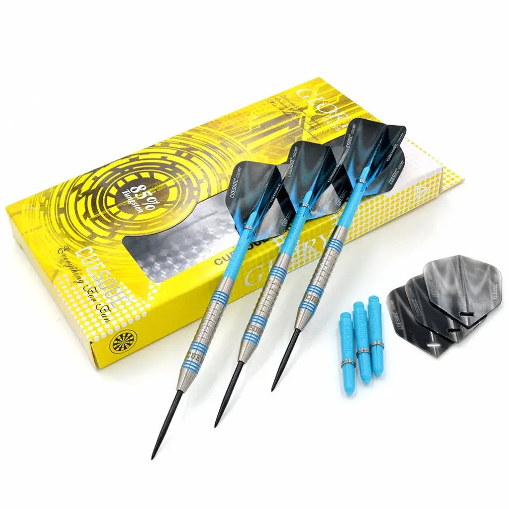 CUESOUL GLORY 85% Tungsten 22g Steel Tip Dart Set Professional darts