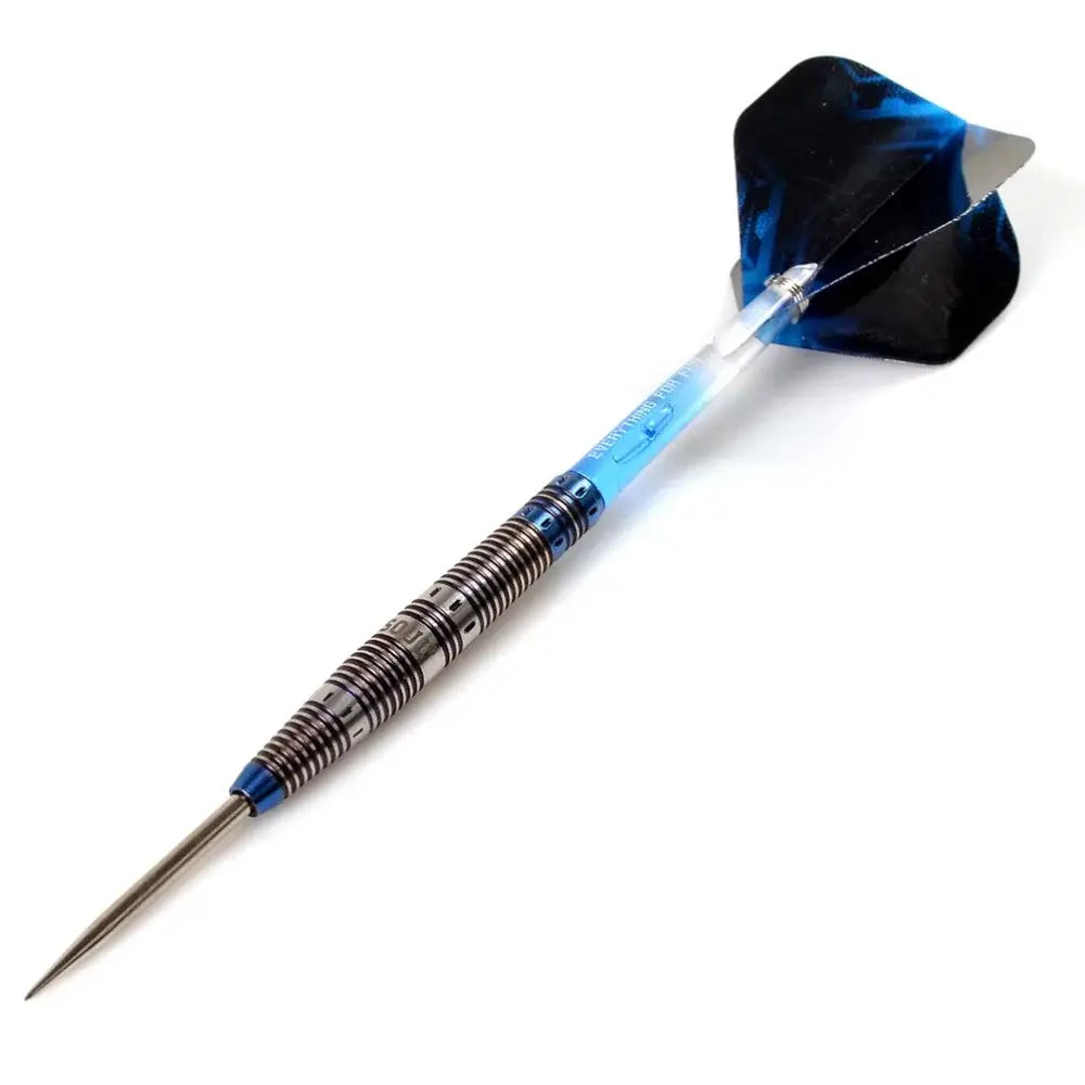 CUESOUL AURORA 23g Steel Tip Tungsten Dart Set,Gold Titanium Nitride Coating