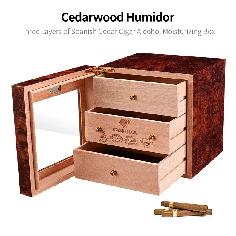 Cigar-Loong Cigar Humidor Cabinet