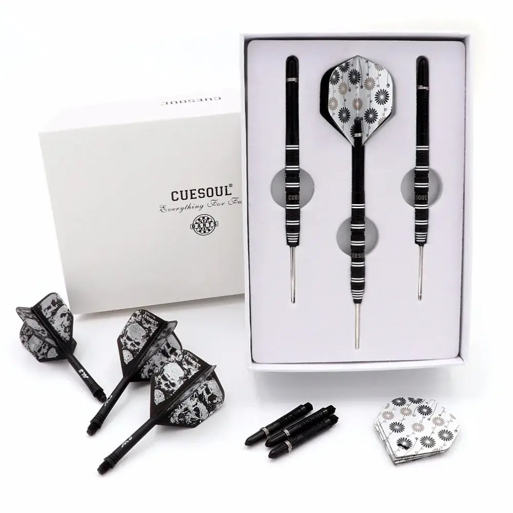 CUESOUL CHALLENGE 90% 22g/24g/26g Steel Tip Tungsten Dart Set