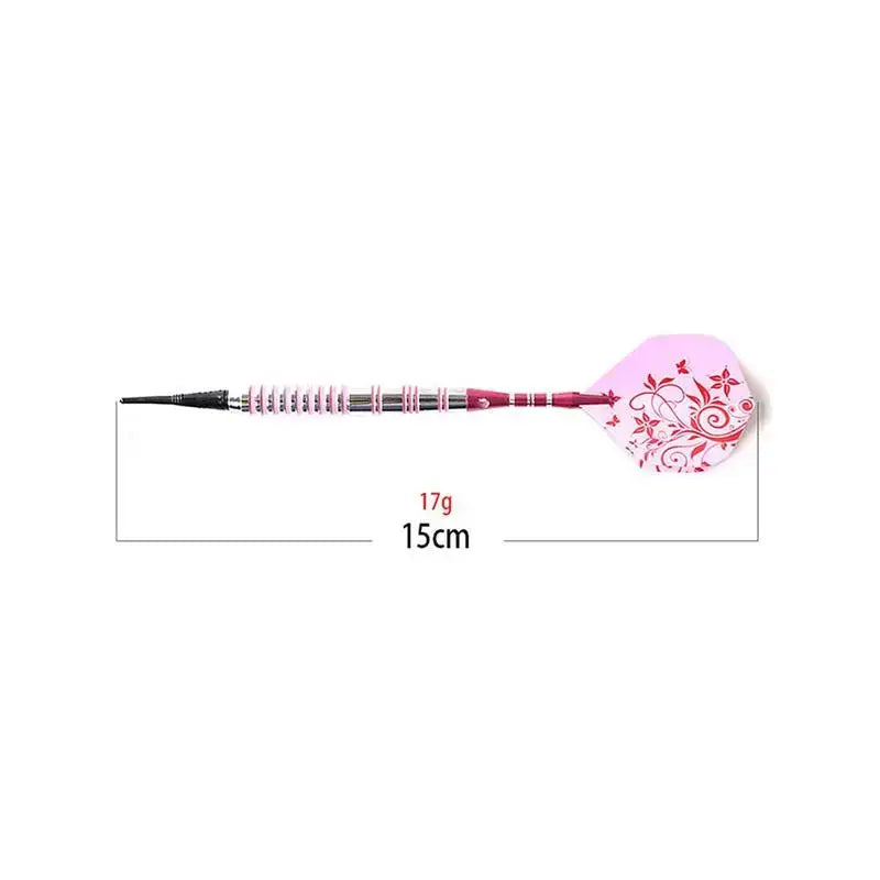 Darts Pink Flower 17gram Soft Tip Dart Indoor Safety