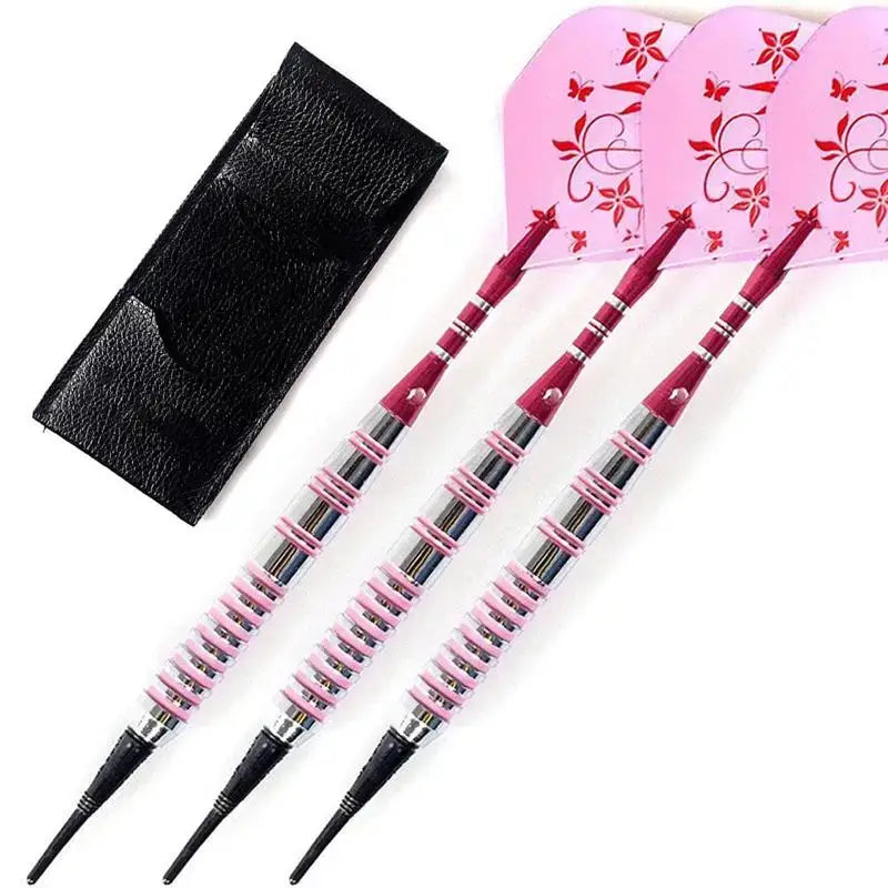 Darts Pink Flower 17gram Soft Tip Dart Indoor Safety