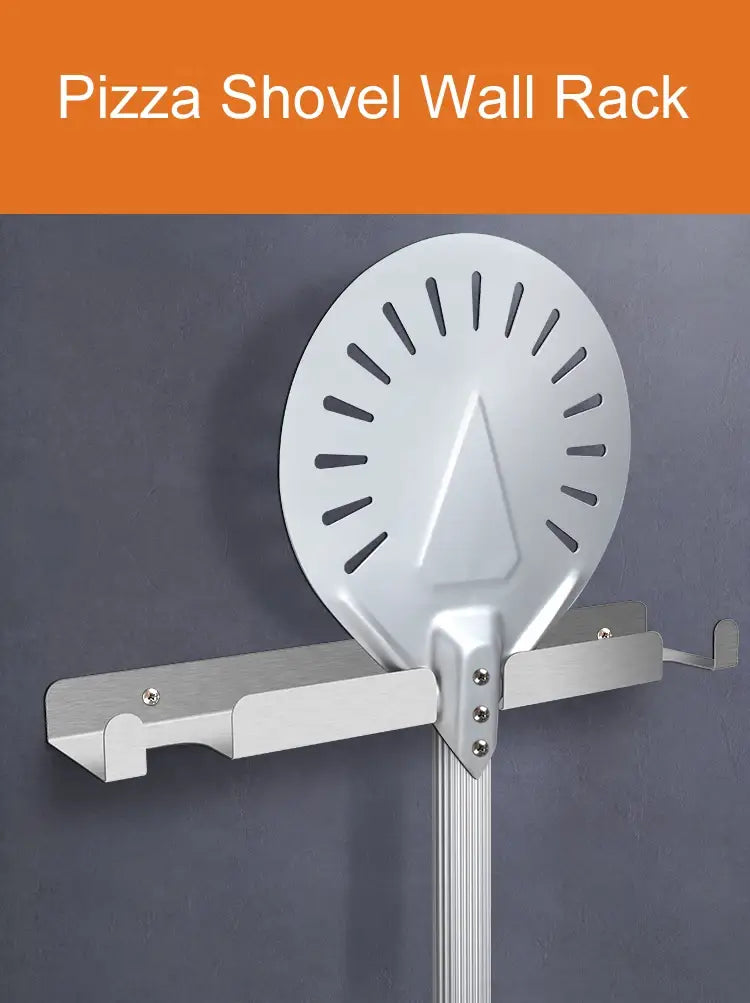 Pizza Peel Wall Rack Brushed Stainless Steel Pizza Peel