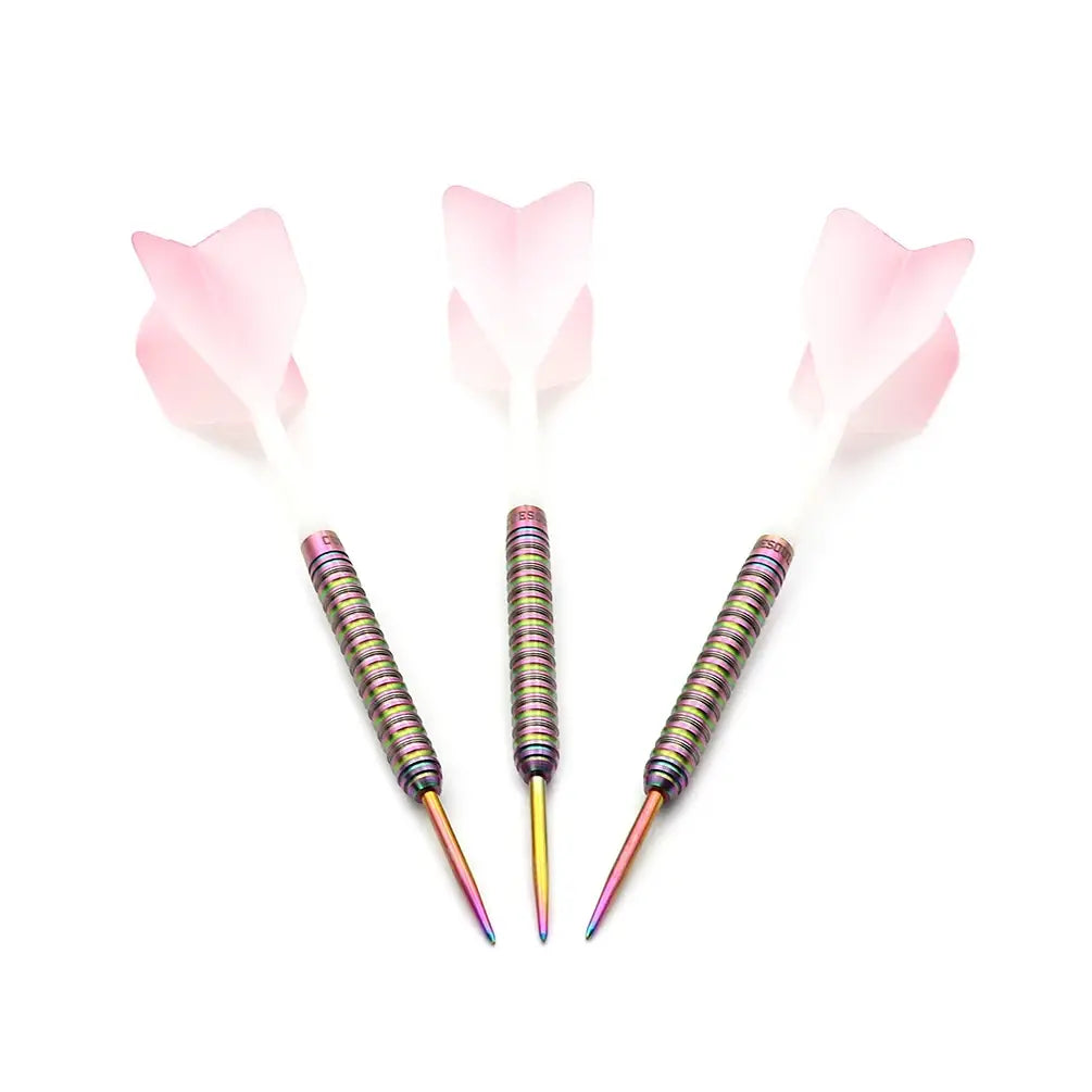 CUESOUL PINK GEM Stone 22g Steel Tip 90% Tungsten Darts