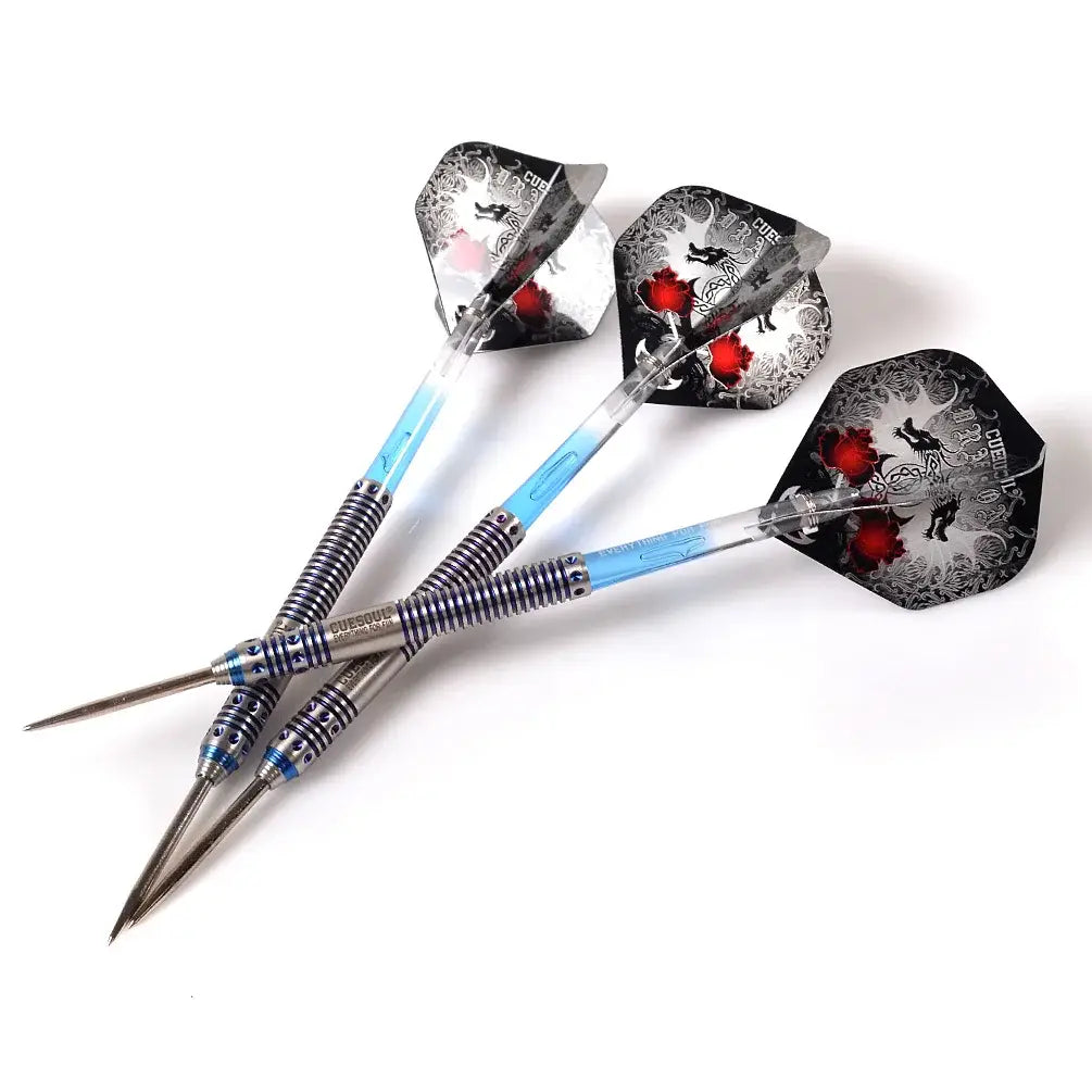 CUESOUL Dragon 22g/24g/26g Tungsten Steel Tip Darts,Dart Barrel with Golden Titanium Coated