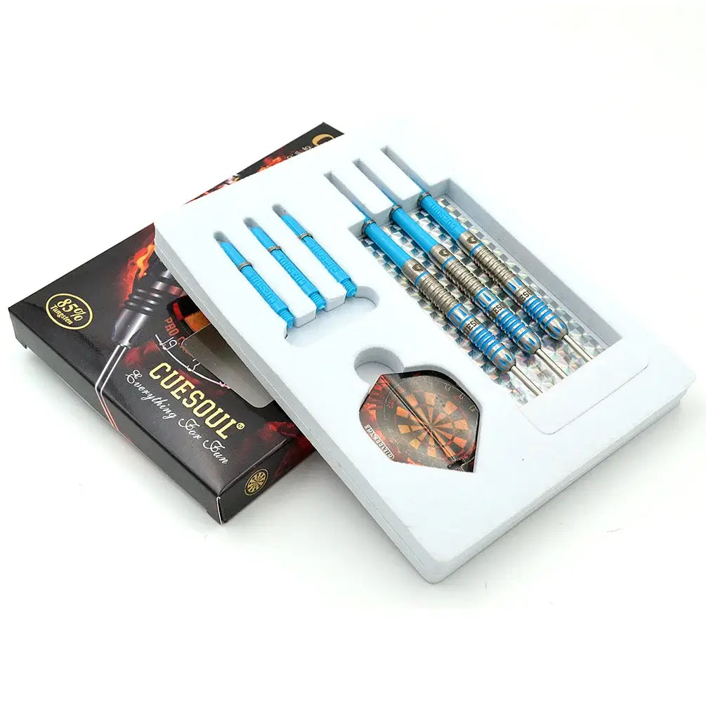 CUESOUL CHALLENGE 24g Slim Steel Tip Tungsten Dart Set 85%