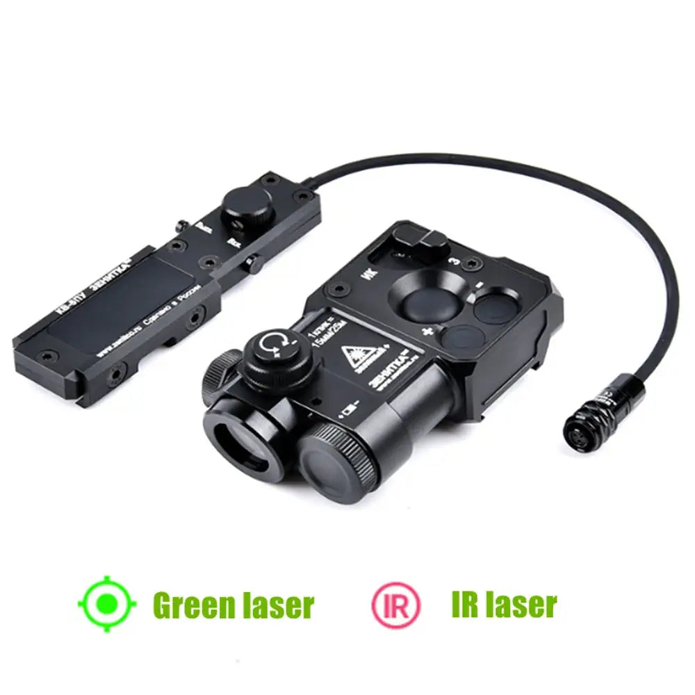 Green Laser&Infrared IR 850NM Night Vision Flashlight Aluminum Alloy Torch Remote Control Switch Night Hunting;Outdoor