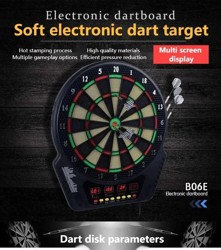 Advanced Automatic Scoring Soft Dart Electronic Dart Target Dart Disc Safety Dart Set Stress Relieving Game