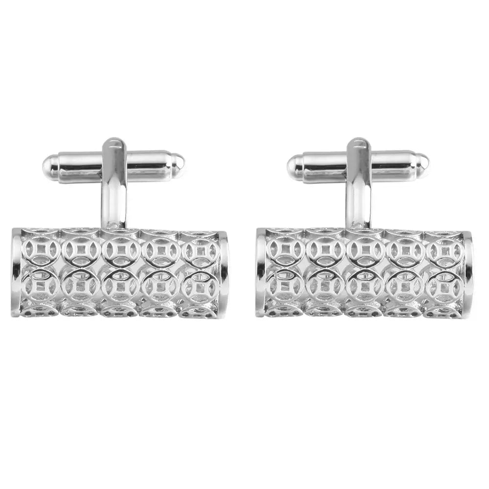 Classic Silver Cufflinks