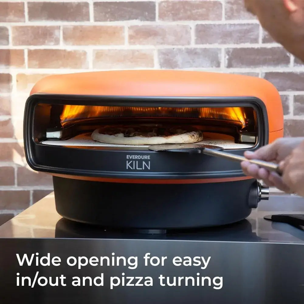 Everdure KILN S Series 1-Burner Gas Pizza Oven - 16” Restaurant Quality Pizza In Under 2 Minutes