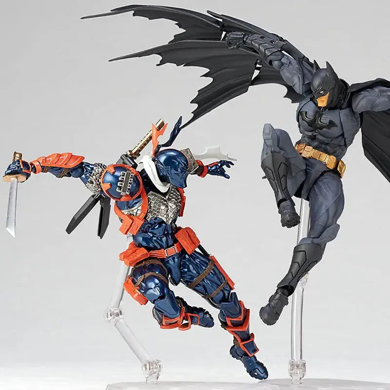 Yamaguchi Amazing Revoltech Deathstroket Batman Action Figure Collection Model Toy Doll Birthday Gifts