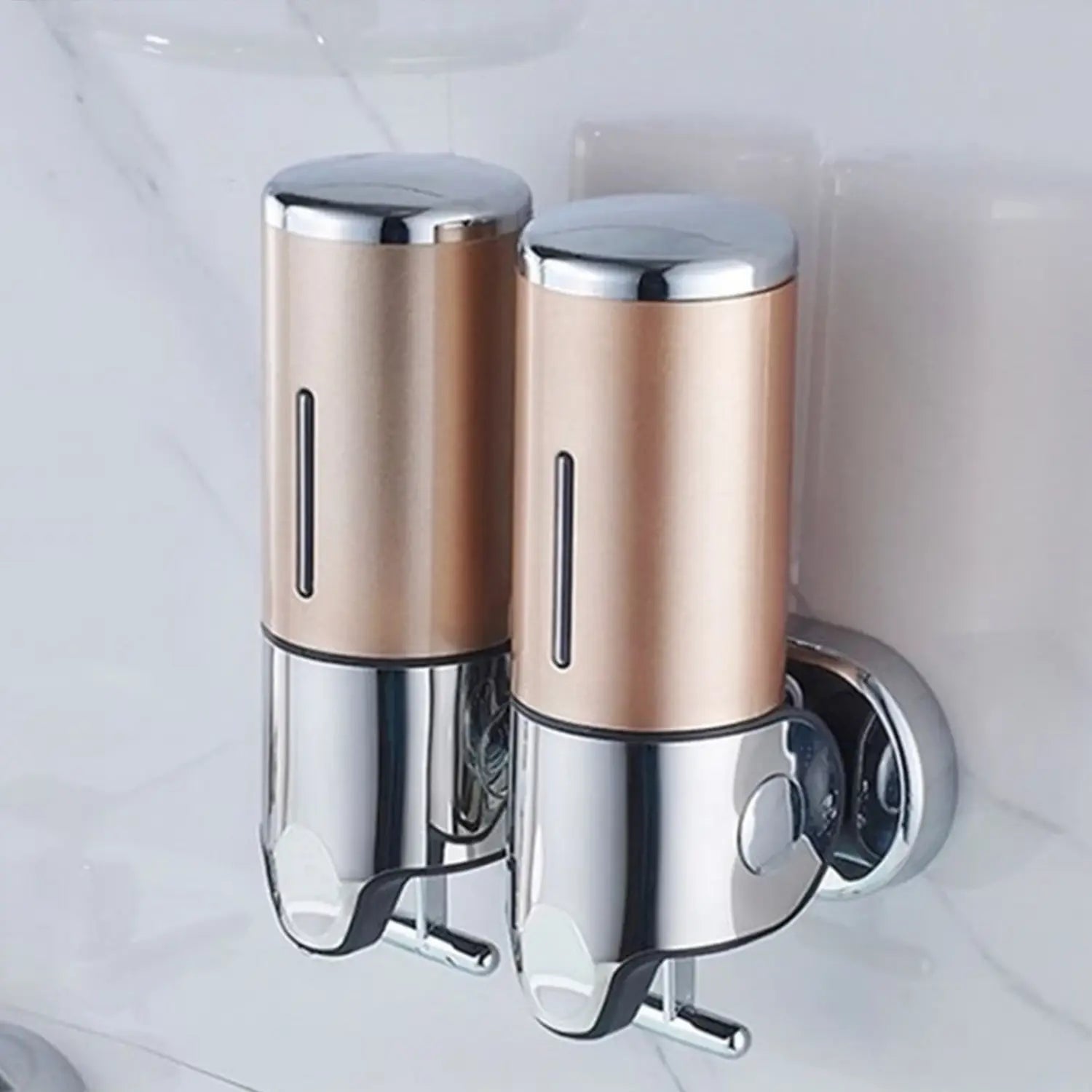 Wall Mount Shower Shampoo Soap Bottle Dispenser