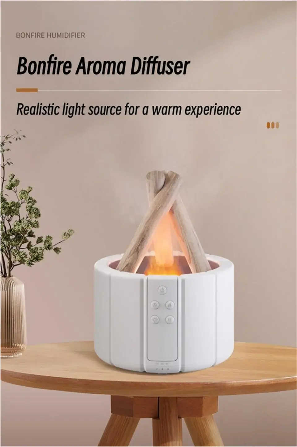 Bonfire Aromatherapy Essential Oil Diffuser