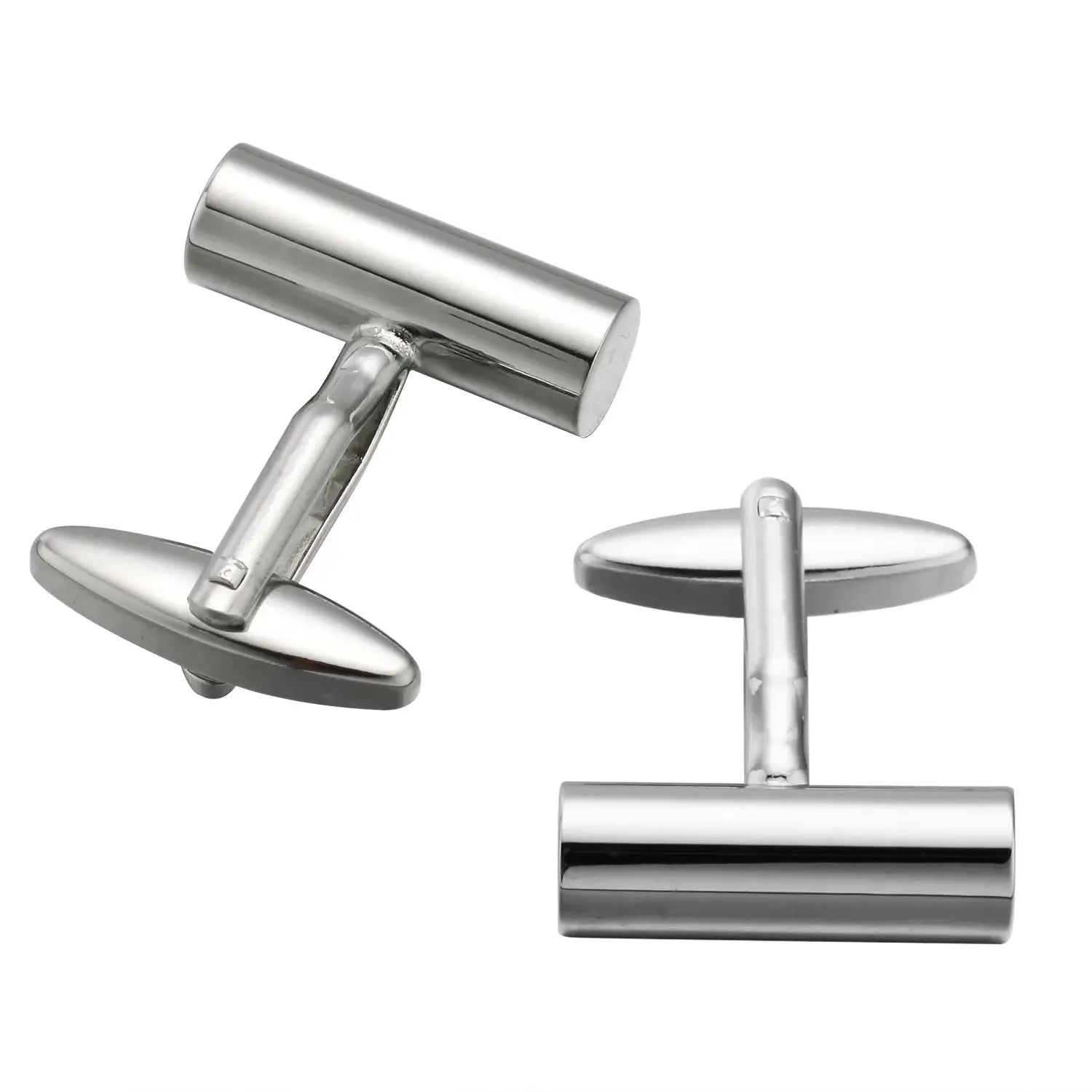 Classic Silver Cufflinks