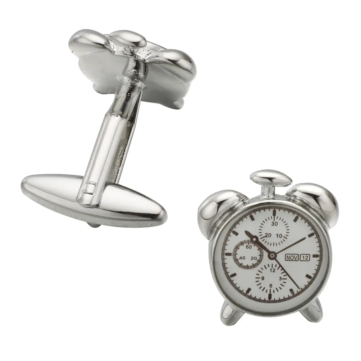 Classic Silver Cufflinks