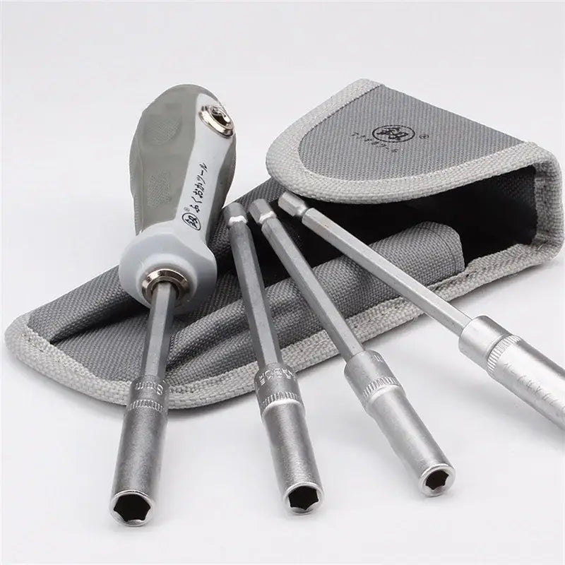 Tool Socket Wrench Screwdriver Set Outer Hexagonal Socket Multi-Functional Outer Hexagonal Nut Cap Wrench Japanese