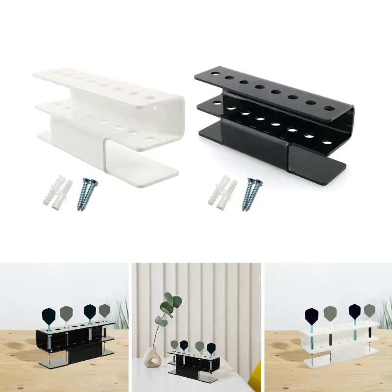 Dart Acrylic Wall Mounted Rack 8-Holes