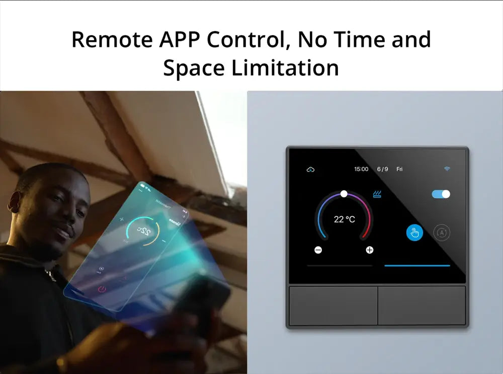 SONOFF Pro Smart Home Control Panel Thermostst Power Wall Switch
