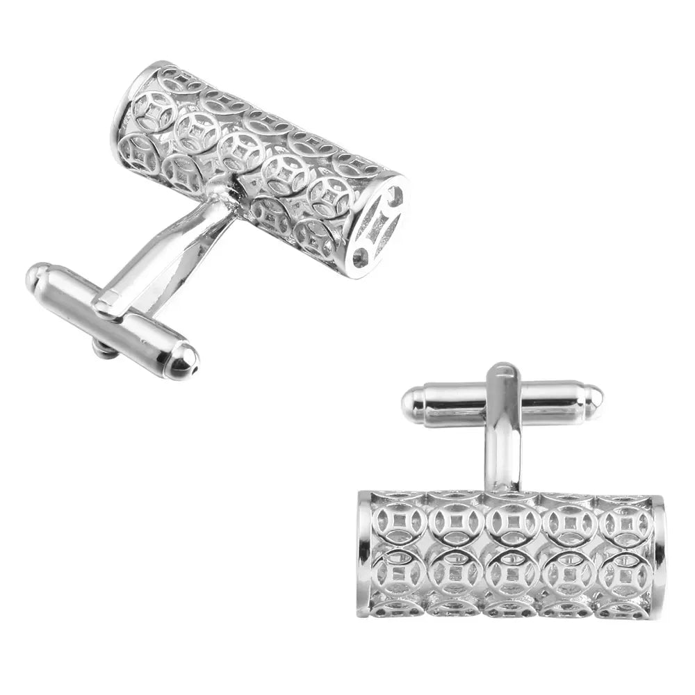 Classic Silver Cufflinks