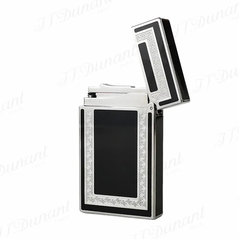 2024 New D Lighter Classic Lacquer Gas Lighters Rectangle Engraved Pattern Cigar Gadgets Dropshipping Customize Smoke