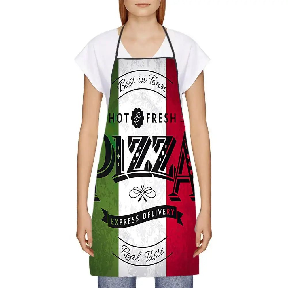 Retro Italian Flag Pizza Aprons