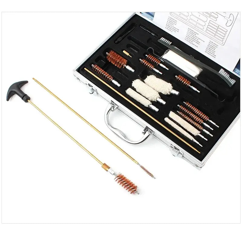 BIG Box Tube Bore Brush Gun Barrel Cleaning Kits Gun Care Cleaning Rod Brush Set Gun Cleaning Accessories Brass Rods