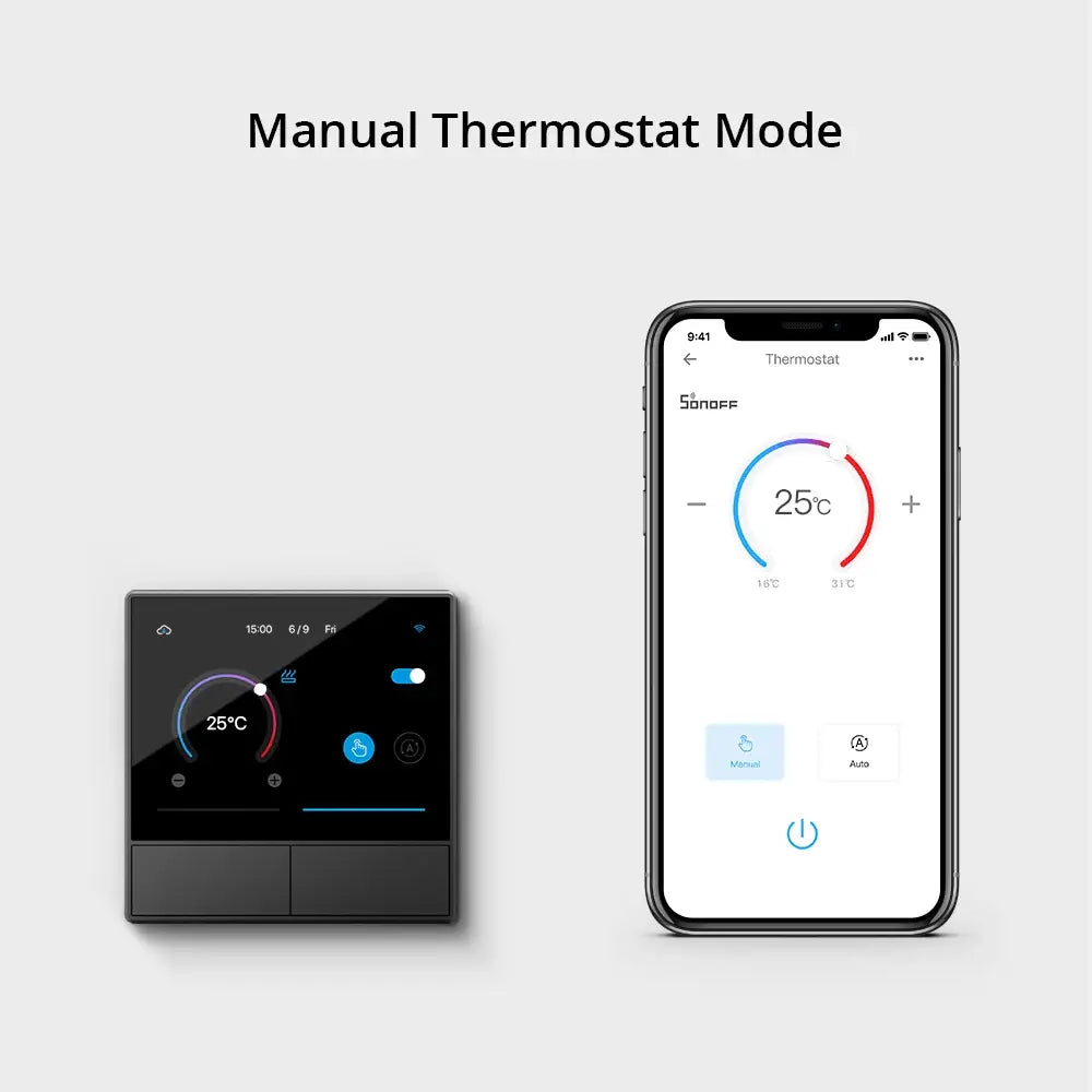 SONOFF Pro Smart Home Control Panel Thermostst Power Wall Switch