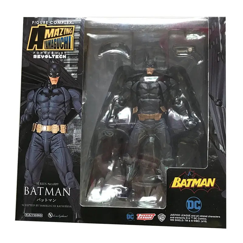 Yamaguchi Amazing Revoltech Deathstroket Batman Action Figure Collection Model Toy Doll Birthday Gifts